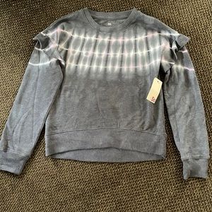 Girls SO tie dye sweatshirt NWT size L (10/12)